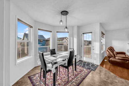 57 Saddlecrest Park Ne, Calgary, AB - Indoor Photo Showing Dining Room