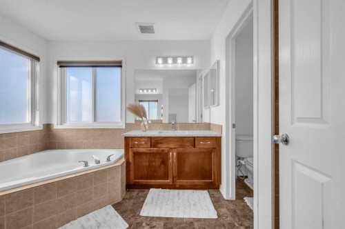 57 Saddlecrest Park Ne, Calgary, AB - Indoor Photo Showing Bathroom