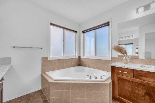 57 Saddlecrest Park Ne, Calgary, AB - Indoor Photo Showing Bathroom