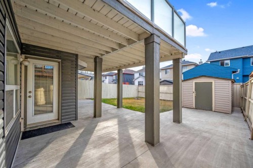 57 Saddlecrest Park Ne, Calgary, AB - Outdoor With Deck Patio Veranda With Exterior