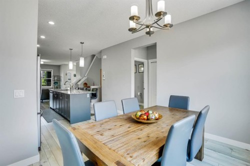 1370 Legacy Circle Se, Calgary, AB - Indoor Photo Showing Dining Room