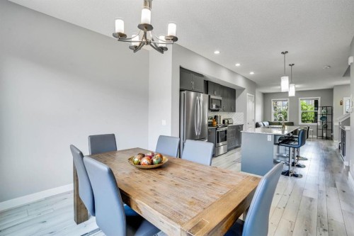 1370 Legacy Circle Se, Calgary, AB - Indoor Photo Showing Dining Room
