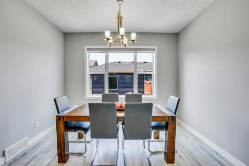 1370 Legacy Circle Se, Calgary, AB - Indoor Photo Showing Dining Room