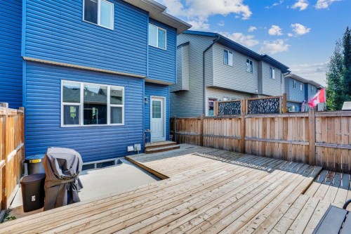1370 Legacy Circle Se, Calgary, AB - Outdoor With Deck Patio Veranda With Exterior