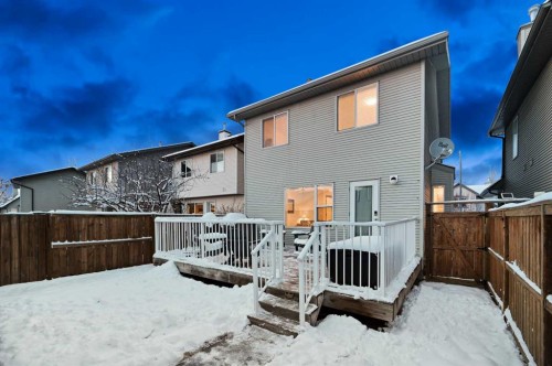 71 Cranberry Place Se, Calgary, AB - Outdoor With Deck Patio Veranda With Exterior