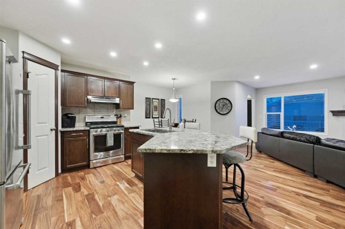 71 Cranberry Place Se, Calgary, AB - Indoor Photo Showing Kitchen With Upgraded Kitchen