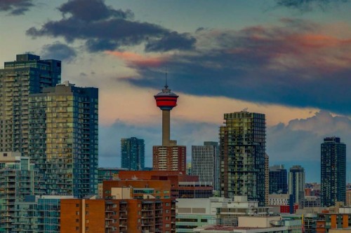 1700-817 15 Avenue Sw, Calgary, AB - Outdoor With View