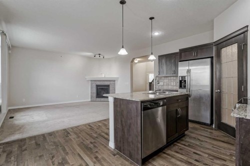 206 Pantego View Nw, Calgary, AB - Indoor Photo Showing Kitchen With Stainless Steel Kitchen With Upgraded Kitchen