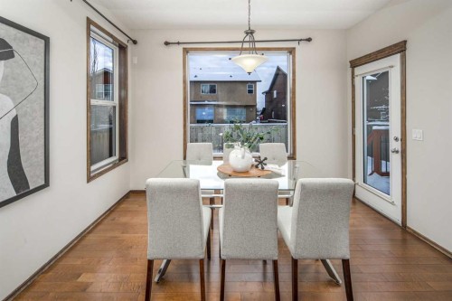 164 Everbrook Drive Sw, Calgary, AB - Indoor Photo Showing Dining Room