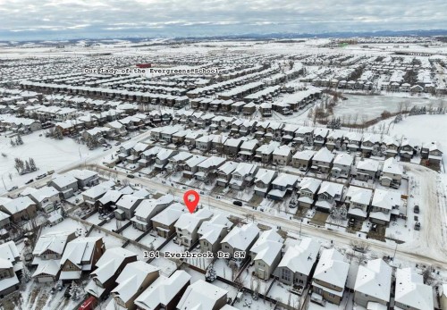 164 Everbrook Drive Sw, Calgary, AB - Outdoor With View