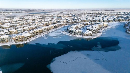 117-402 Marquis Lane Se, Calgary, AB - Outdoor With Body Of Water With View