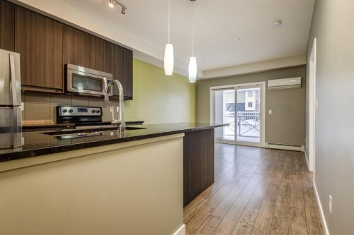 117-402 Marquis Lane Se, Calgary, AB - Indoor Photo Showing Kitchen