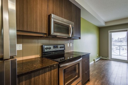 117-402 Marquis Lane Se, Calgary, AB - Indoor Photo Showing Kitchen