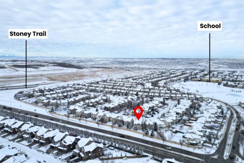 64 Cougarstone Square Sw, Calgary, AB - Outdoor With View