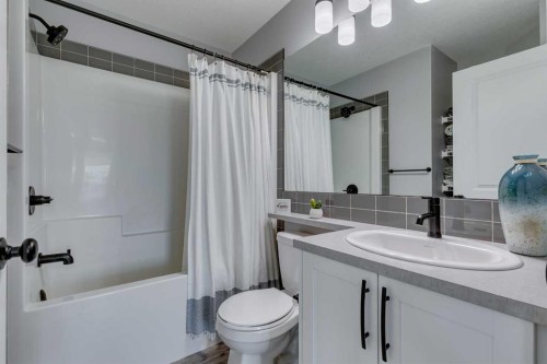 63 Wolf Gate, Okotoks, AB - Indoor Photo Showing Bathroom