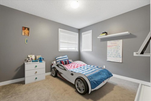 52 Brightoncrest Terrace Se, Calgary, AB - Indoor Photo Showing Bedroom