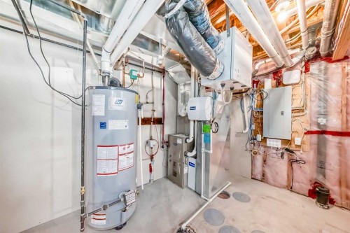 297 Evanspark Gardens Nw, Calgary, AB - Indoor Photo Showing Basement