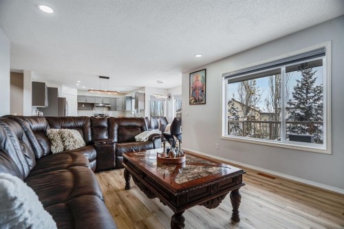 104 Cove Crescent, Chestermere, AB - Indoor Photo Showing Living Room