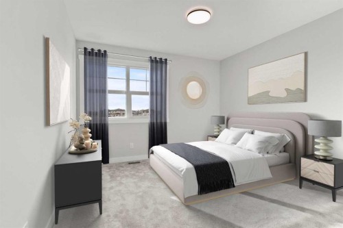 315 Kinniburgh Loop, Chestermere, AB - Indoor Photo Showing Bedroom