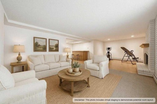 200-202035 80 Street West, Rural Foothills County, AB - Indoor Photo Showing Living Room