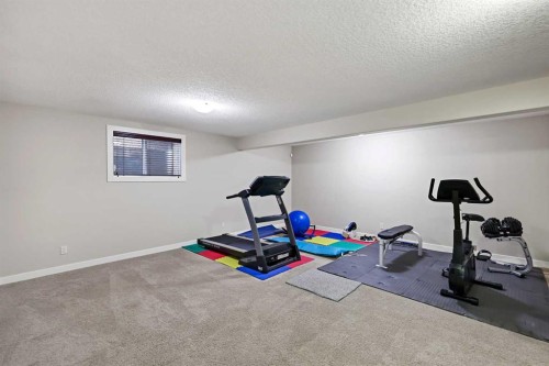 396 Tuscany Estates Rise Nw, Calgary, AB - Indoor Photo Showing Gym Room
