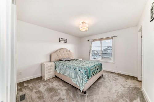 10 Homestead Passage Ne, Calgary, AB - Indoor Photo Showing Bedroom
