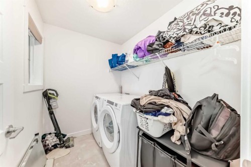 10 Homestead Passage Ne, Calgary, AB - Indoor Photo Showing Laundry Room