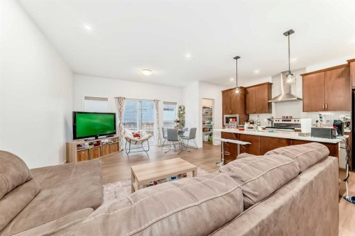 10 Homestead Passage Ne, Calgary, AB - Indoor Photo Showing Living Room