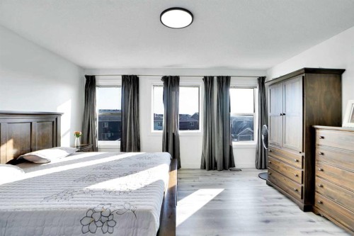 32 Redstone Court Ne, Calgary, AB - Indoor Photo Showing Bedroom