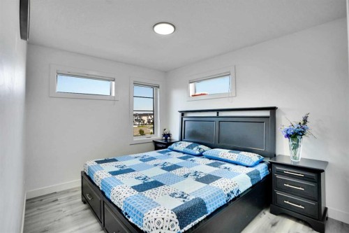 32 Redstone Court Ne, Calgary, AB - Indoor Photo Showing Bedroom