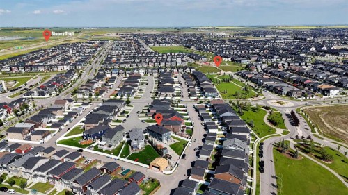 32 Redstone Court Ne, Calgary, AB - Outdoor With View