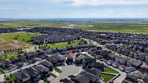 32 Redstone Court Ne, Calgary, AB - Outdoor With View