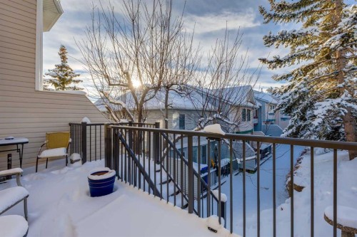 48 Patina Point Sw, Calgary, AB - Outdoor With Balcony