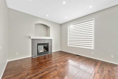 312 Kincora Heights Nw, Calgary, AB - Indoor With Fireplace