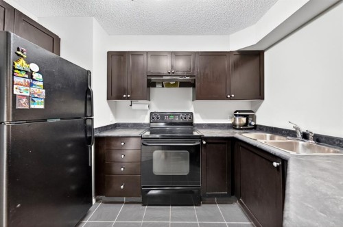 1107-1111 6 Avenue Sw, Calgary, AB - Indoor Photo Showing Kitchen With Double Sink
