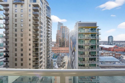 1107-1111 6 Avenue Sw, Calgary, AB - Outdoor With Balcony With Facade