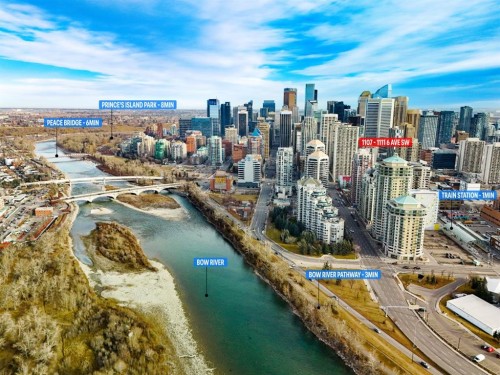 1107-1111 6 Avenue Sw, Calgary, AB - Outdoor With View