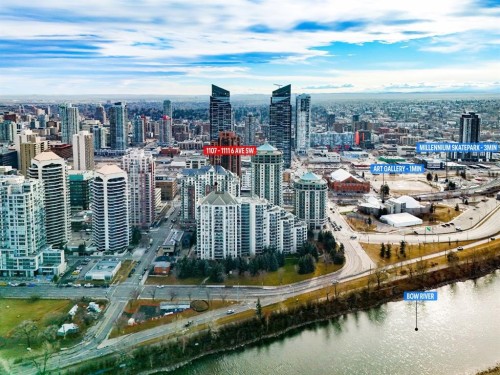 1107-1111 6 Avenue Sw, Calgary, AB - Outdoor With View