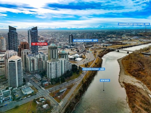 1107-1111 6 Avenue Sw, Calgary, AB - Outdoor With View