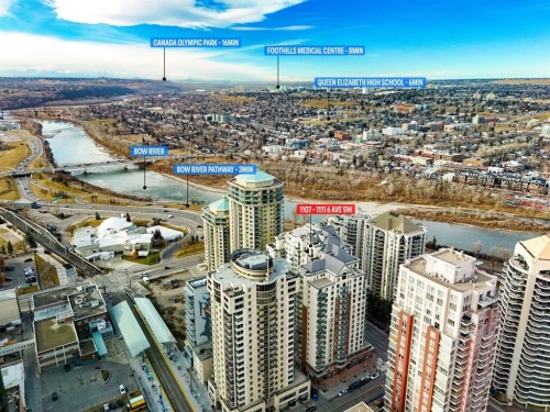 1107-1111 6 Avenue Sw, Calgary, AB - Outdoor With View