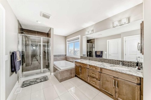 201 Aspenmere Way, Chestermere, AB - Indoor Photo Showing Bathroom
