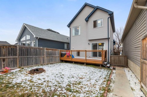 243 New Brighton Landing Se, Calgary, AB - Outdoor With Deck Patio Veranda With Exterior