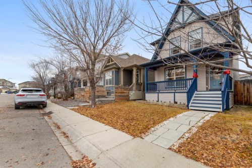 243 New Brighton Landing Se, Calgary, AB - Outdoor With Facade