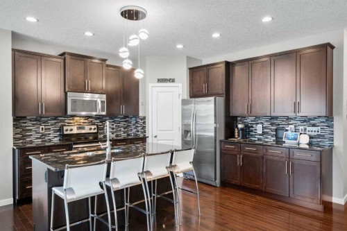 236 Walden Heights Se, Calgary, AB - Indoor Photo Showing Kitchen With Stainless Steel Kitchen With Upgraded Kitchen