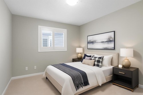 236 Walden Heights Se, Calgary, AB - Indoor Photo Showing Bedroom