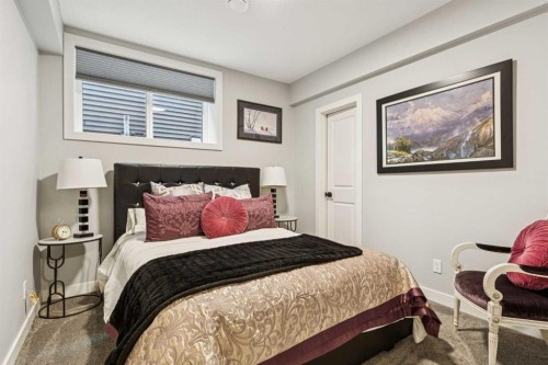 376 Precedence Hill, Cochrane, AB - Indoor Photo Showing Bedroom