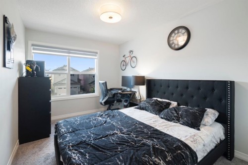 306 Corner Meadows Way Ne, Calgary, AB - Indoor Photo Showing Bedroom