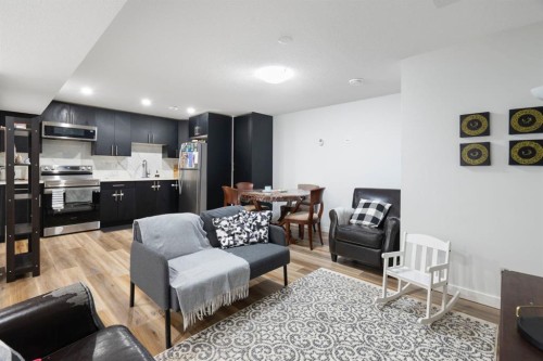 306 Corner Meadows Way Ne, Calgary, AB - Indoor Photo Showing Living Room