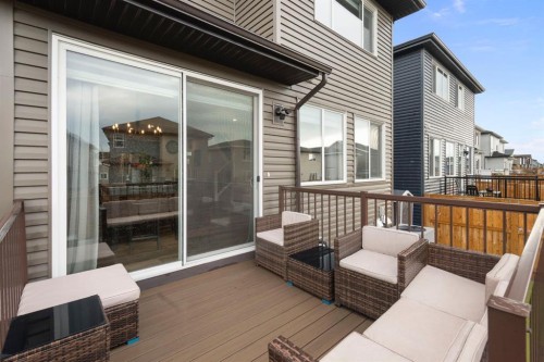 306 Corner Meadows Way Ne, Calgary, AB - Outdoor With Deck Patio Veranda With Exterior