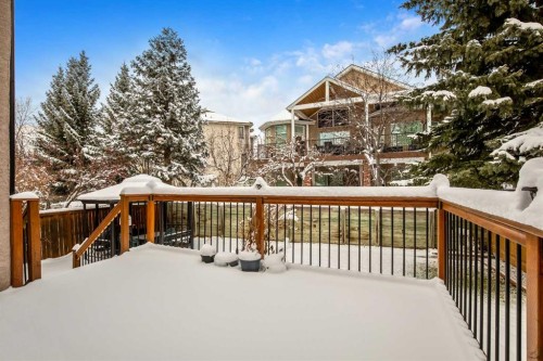 26 Simcrest Manor Sw, Calgary, AB - Outdoor With Deck Patio Veranda